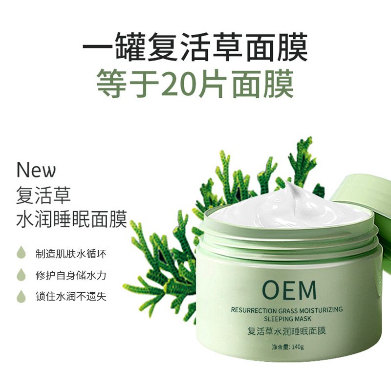 芳珂_复活草睡眠面膜OEM